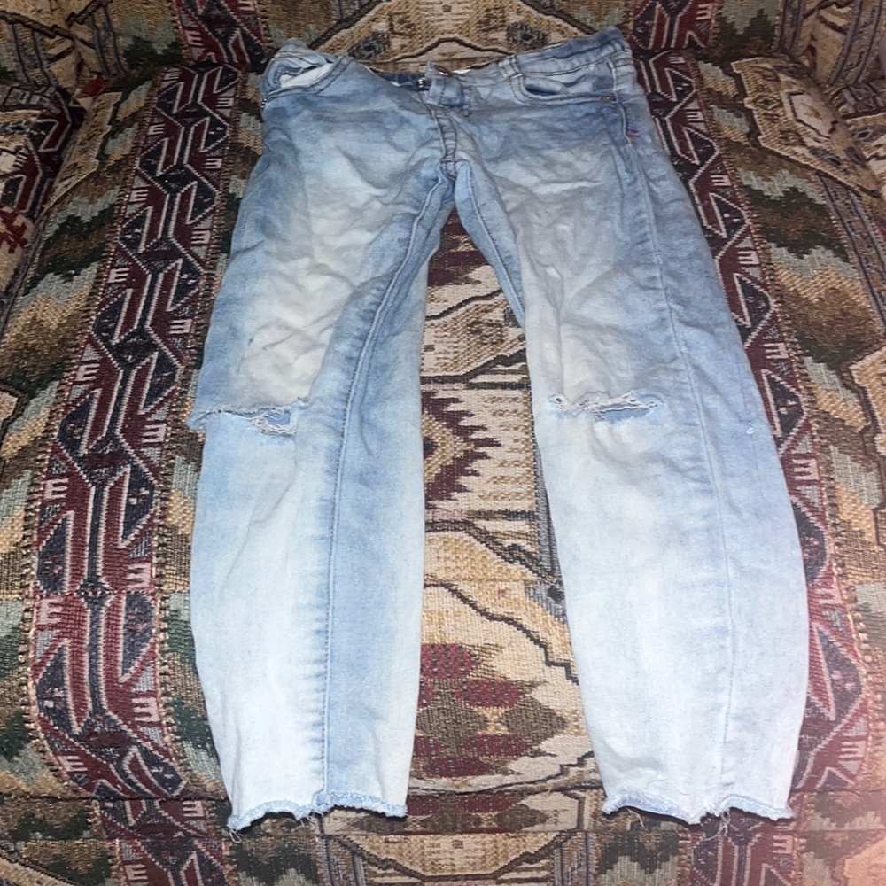 Girls size 6 Jessica Simpson distressed skinny jeans